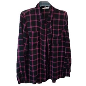 🪴2 For $20🪴 Mudd Sheer Plaid Shirt